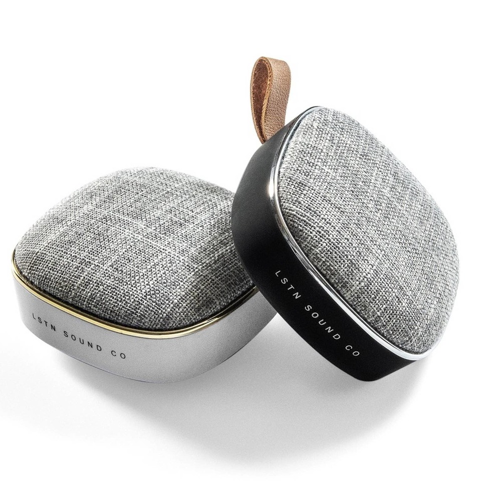 Portable Bluetooth Speaker from LSTN Sound Co., Wanderlust  in White, new - Picture 4 of 10